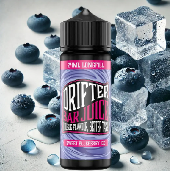 Drifter Bar Juice Sweet Blueberry Ice 24ml/120ml Flavorshot